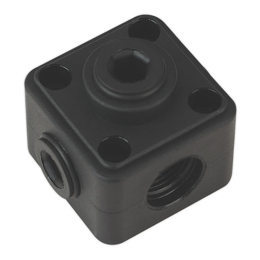 Sealey Porting Block 5 x 1/2"BSP Connection (Speedfit - JG-L-WSK) CASPB Sealey  - Dynamic Drive