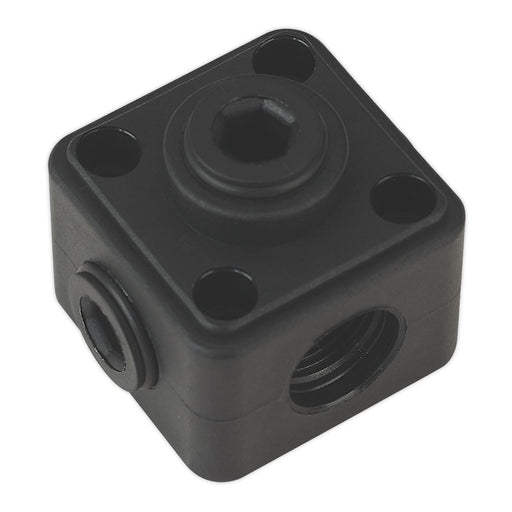 Sealey Porting Block 5 x 1/2"BSP Connection (John Guest Speedfitï JG-L-WSK) Sealey - Dynamic Drive
