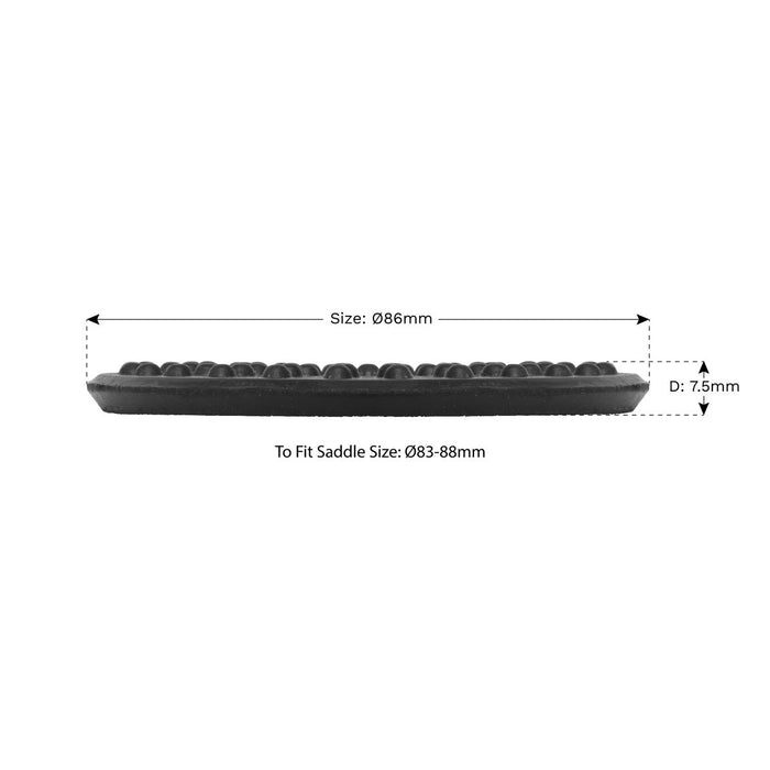 Sealey Safety Rubber Jack Pad Type B JP11 Sealey - Dynamic Drive
