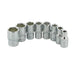Silverline Socket Set 1/4" Drive Metric 6pt 8pce 5 - 13mm Silverline - Dynamic Drive