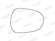 Summit Stick-On Standard Mirror Glass fits Alfa Romeo Guilia 15-20 RHS Summit - Dynamic Drive