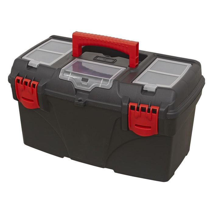 Sealey Toolbox with Tote Tray 430mm AP430 Sealey - Dynamic Drive