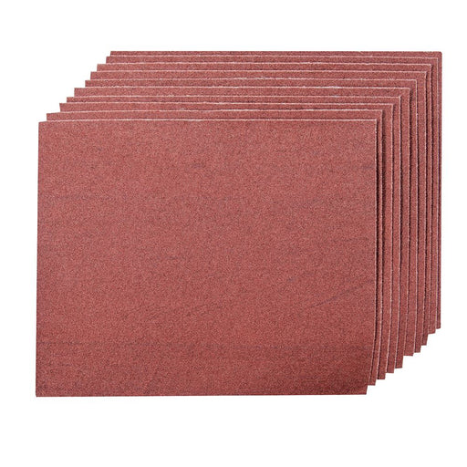 Silverline Emery Cloth Sheets 10pk 80 Grit Silverline - Dynamic Drive