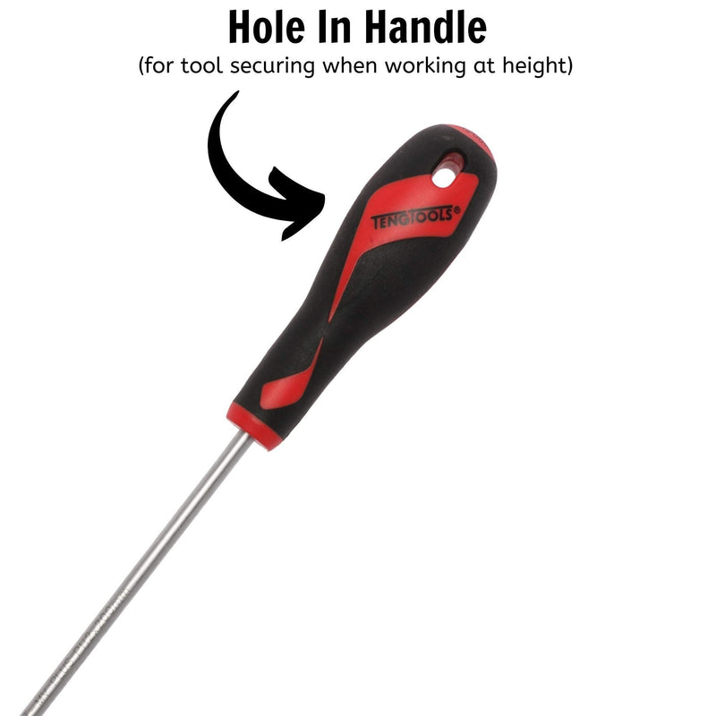 Teng Tools PH Screwdriver PH2 x 200mm L Teng Tools - Dynamic Drive