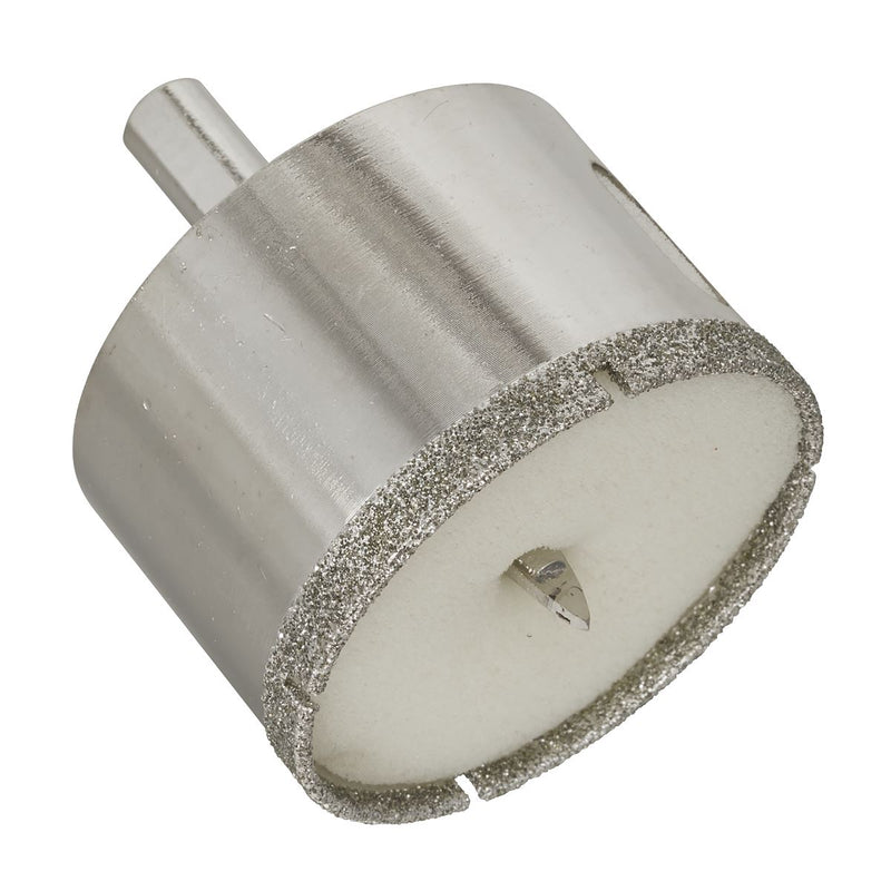 Sealey Electroplated Diamond Hole Saw 60mm DHS60 Sealey - Dynamic Drive