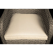 Dellonda Chester Rattan Wicker Outdoor Garden Dining Chairs 2pc DG64 Dellonda - Dynamic Drive