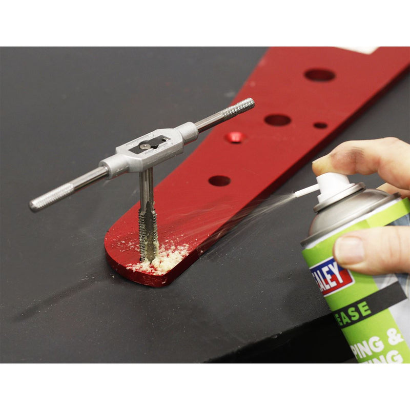 Sealey Tapping and Cutting Fluid Spray 500ml Drilling Reaming Engineers Sealey  - Dynamic Drive