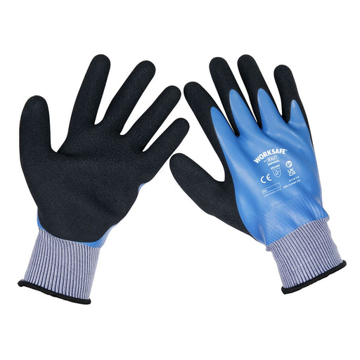 Worksafe Worksafe Waterproof Latex Gloves, X-Large - Box of 120 Pairs Worksafe - Dynamic Drive
