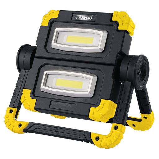 Draper Twin COB LED Rechargeable Worklight, 10W, 850 Lumens 87696 Draper - Dynamic Drive