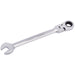 Draper HI-TORQ Metric Flexible Head Ratcheting Combination Spanner, 12mm Draper - Dynamic Drive