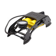 AA Double Barrel Cylinder Tyre Foot Pump Air Inflator Car Van Bicycle Bike AA - Dynamic Drive