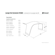 Outwell Lounge Tent Lounge Connector Medium Outwell - Dynamic Drive