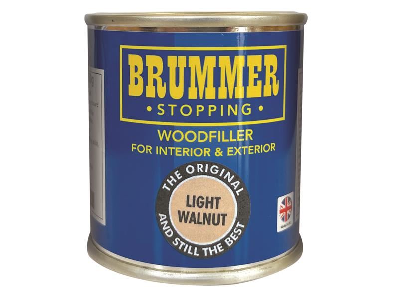 Brummer® Wood Filler Light Walnut 250g Brummer® - Dynamic Drive