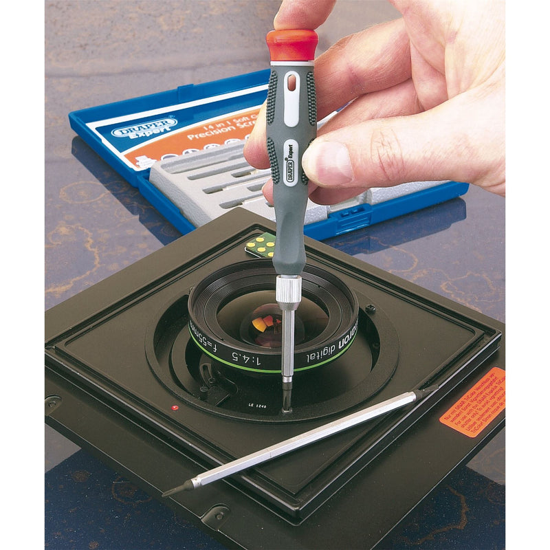 Draper Reversible Precision Screwdriver Set (8 Piece) 78925 Draper - Dynamic Drive