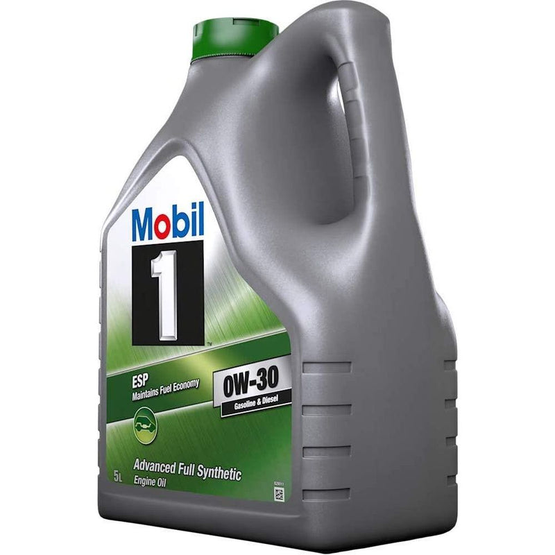 Mobil 1 ESP 0W30 Fully Synthetic Engine Oil 5 Litres 5L Mobil  - Dynamic Drive