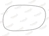 Summit Stick-On Standard Mirror Glass fits Mitsubishi Lancer LHS Summit - Dynamic Drive