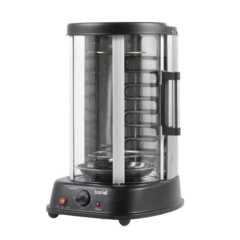 Baridi Vertical 360 Rotisserie Smokeless Grill 21L Capacity DH216 Baridi - Dynamic Drive