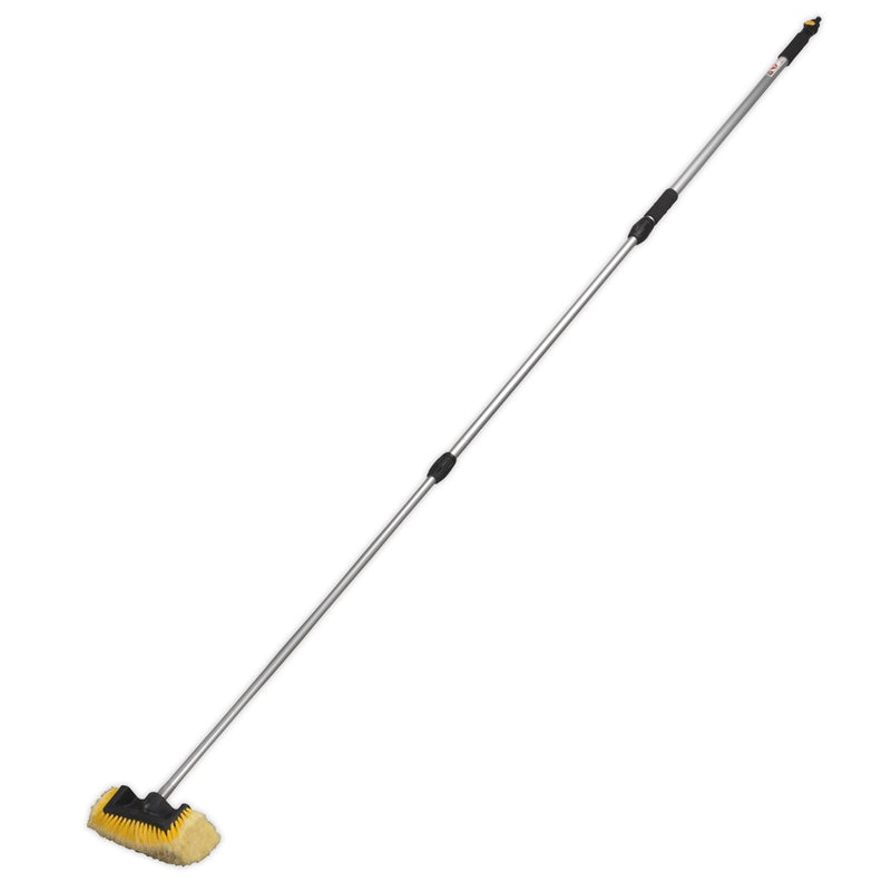 Sealey Five Sided Flo-Thru Brush with 3m Telescopic Handle CC953 Sealey  - Dynamic Drive