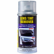 2x E-Tech Light Lenses Lens Tint Remover Spray Glass Plastic Car Motorbike 150ml E-Tech - Dynamic Drive