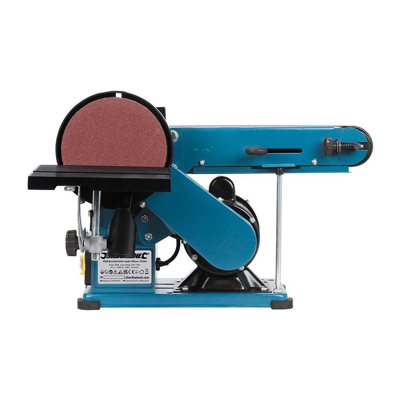 Silverline 350W Bench Belt & Disc Sander 390mm 350W Silverline - Dynamic Drive