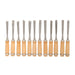 Silverline Wood Carving Set 12pce 200mm Silverline - Dynamic Drive