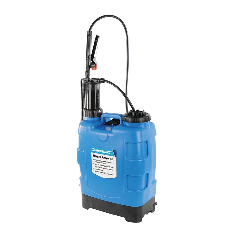 Silverline Backpack Sprayer 20Ltr 633595 Silverline  - Dynamic Drive