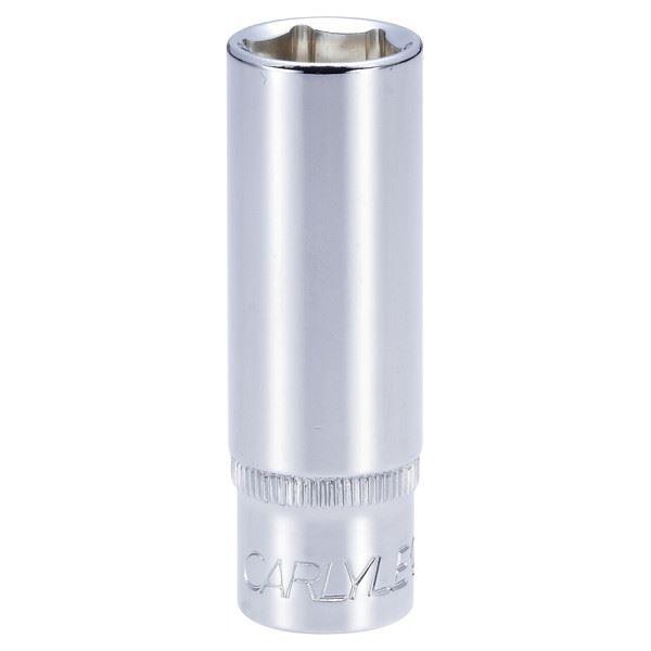 Carlyle Hand Tools 3/8Dr 15Mm Deep Chrome Socket SD38015M Caryle Tools - Dynamic Drive