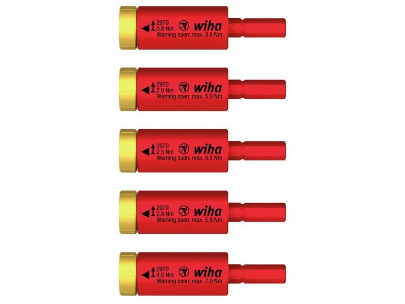 Wiha electric easyTorque Adapter Set, 5 Piece Wiha - Dynamic Drive