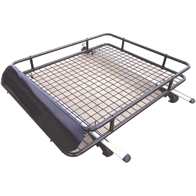 Leisurewize Universal Heavy Duty Steel Aerodynamic Roof Rack Bar Tray Carrier Streetwize  - Dynamic Drive