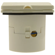 W4 Mains Inlet Square White 20013 W4 - Dynamic Drive