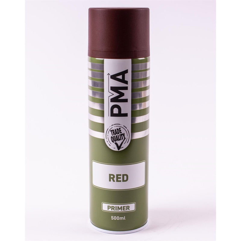 2 x PMA Tough Durable Primer Spray Paint - Red - 500ml PCPA1021 PMA - Dynamic Drive