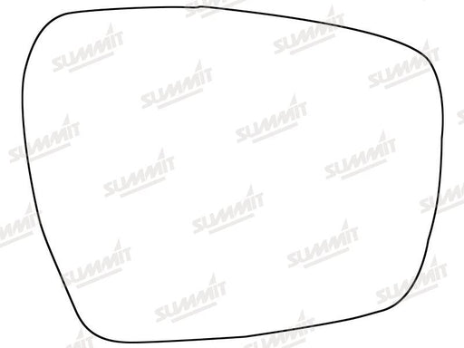 Summit Heated Base Plate With Standard Mirror Glass fits Ford S-Max 15 on RHS Summit - Dynamic Drive