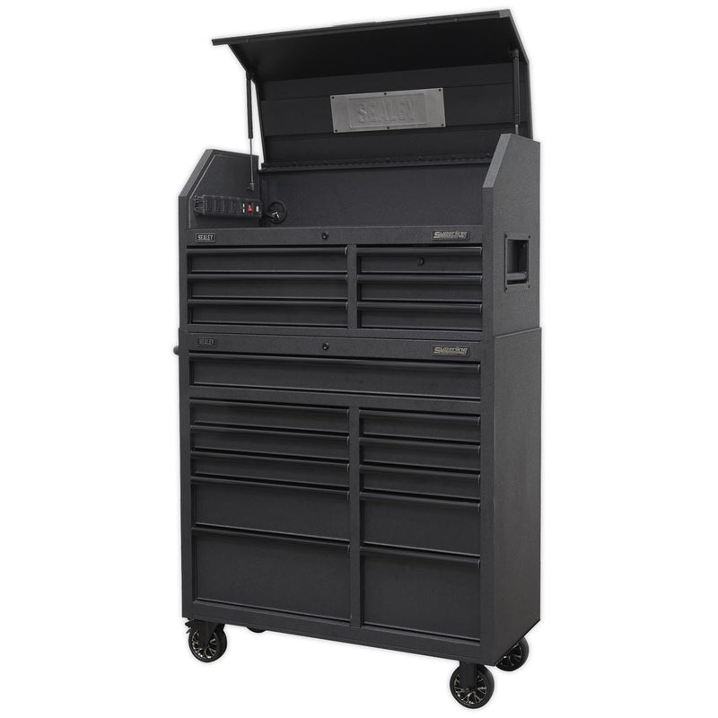 Sealey Tool Chest 17 Drawer Combination Soft Close Drawers with Power Bar Sealey - Dynamic Drive
