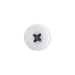 Sealey Numberplate Screw Plastic Enclosed Head 4.8 x 24mm White Pack of 50 PTNP5 Sealey - Dynamic Drive