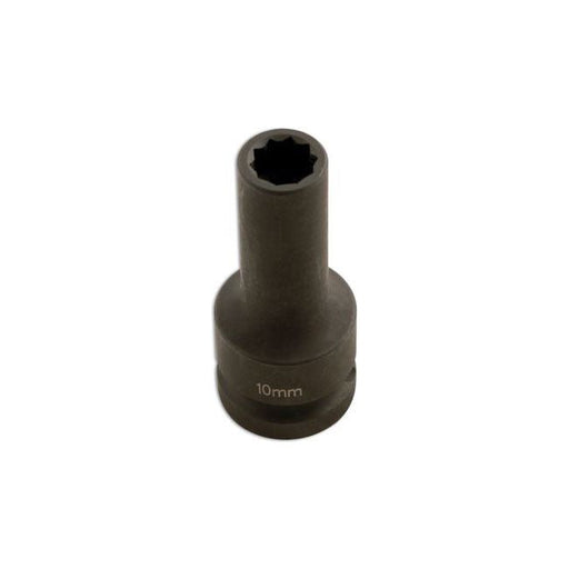 Laser Split Rim Impact Socket 10mm x 10pt 5133 Laser - Dynamic Drive