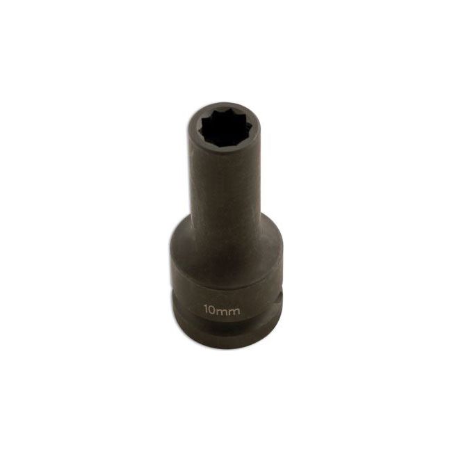 Laser Split Rim Impact Socket 10mm x 10pt 5133 Laser - Dynamic Drive
