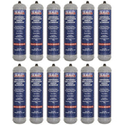 Sealey Disposable Argon Gas Cylinder 100g - Box of 12 MIG/ARG/100/12 Sealey - Dynamic Drive