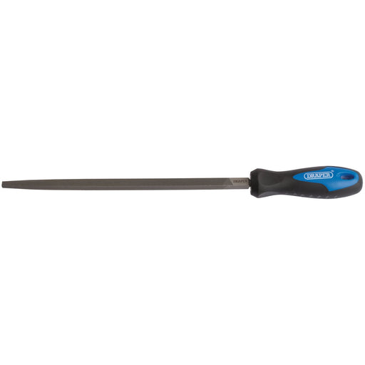 Draper Soft Grip Engineer's Square File and Handle, 250mm 00014 Draper - Dynamic Drive