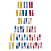 Draper Terminal Assortment (50 Piece) 50002 Draper - Dynamic Drive