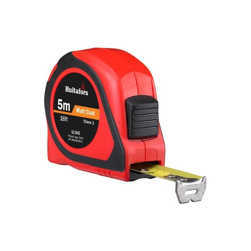 Hultafors SL5ME Short Steel Tape 5m/16ft (Width 19mm) Hultafors - Dynamic Drive