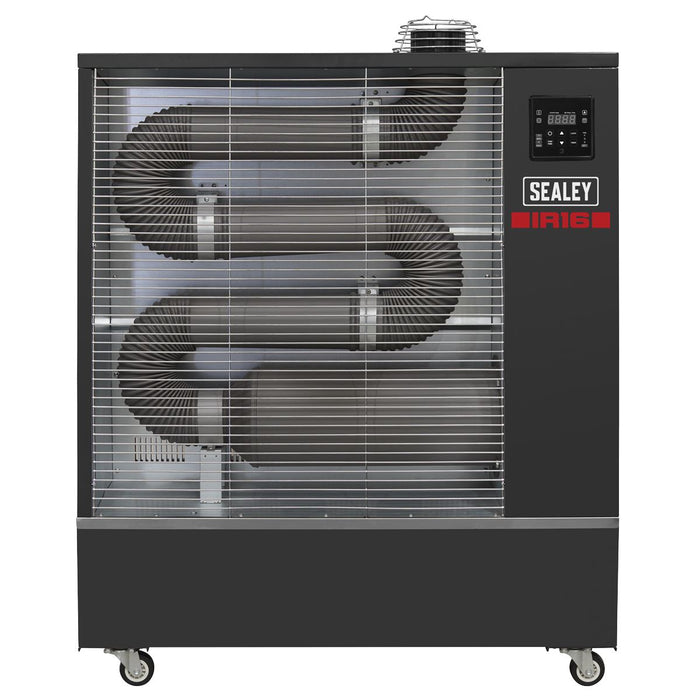 Sealey Industrial Infrared Diesel Heater 16kW IR16 Sealey - Dynamic Drive