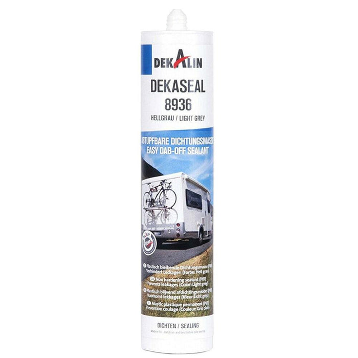 DEKASEAL 8936 LIGHT GREY 310ML - CARAVAN / MOTORHOME / BOAT Sealant Sealing Dekalin  - Dynamic Drive