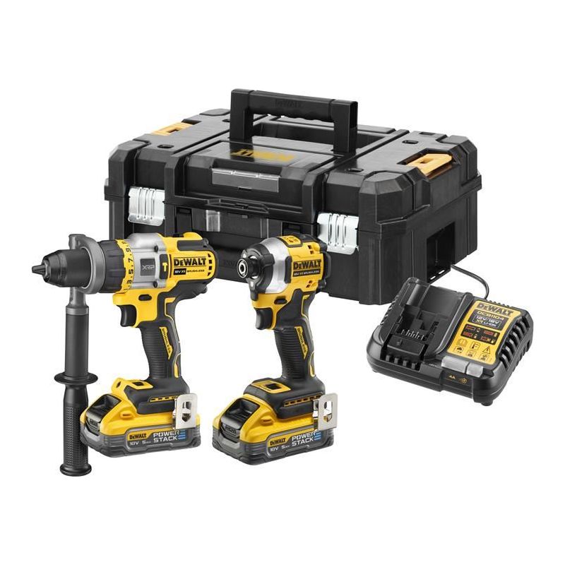 Dewalt Power Tools DCK2052H2 POWERSTACK™ Twin Kit 2 x 5.0Ah Li-ion DeWALT Power Tools - Dynamic Drive