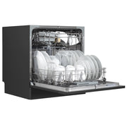 Baridi Tabletop Dishwasher 8 Place Settings 8L Capacity - Black DH88 Baridi - Dynamic Drive