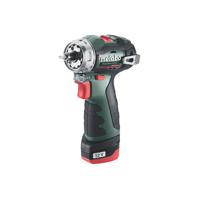 Metabo PowerMaxx BS BL Q Brushless Drill/Screwdriver 12V 2 x 2.0Ah Li-ion Metabo - Dynamic Drive