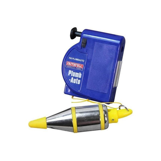 Faithfull Plumb-Auto Automatic Plumb Line 400g (14oz) Faithfull - Dynamic Drive