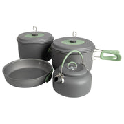 Bo-Camp Cookware Set Explorer 4 Pieces with Tea Kettle Aluminium Bo-Camp - Dynamic Drive