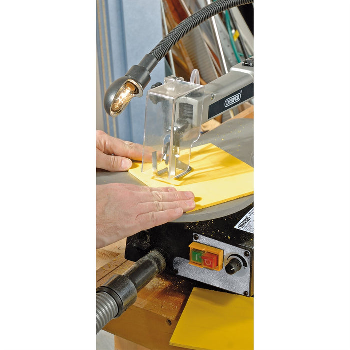Draper Variable Speed Scroll Saw with Flexible Drive Shaft and Worklight, 405mm, Draper - Dynamic Drive