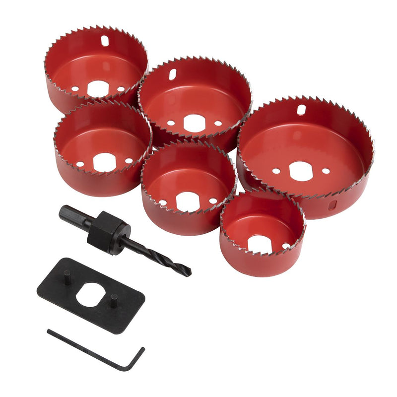 Sealey Downlight Hole Saw Kit 9pc WDLK Sealey - Dynamic Drive