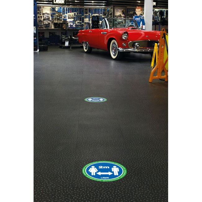 Laser Laser Tools Floor Sticker 2m Distancing 6pc 8054 Laser - Dynamic Drive